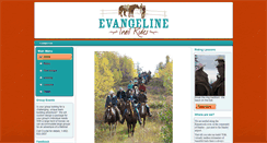 Desktop Screenshot of evangelinetrailrides.com